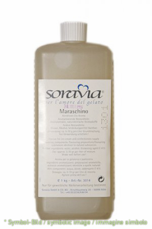 Maraschino, natürlicher Aromastoff / aroma naturale - Flasche 1 Liter
