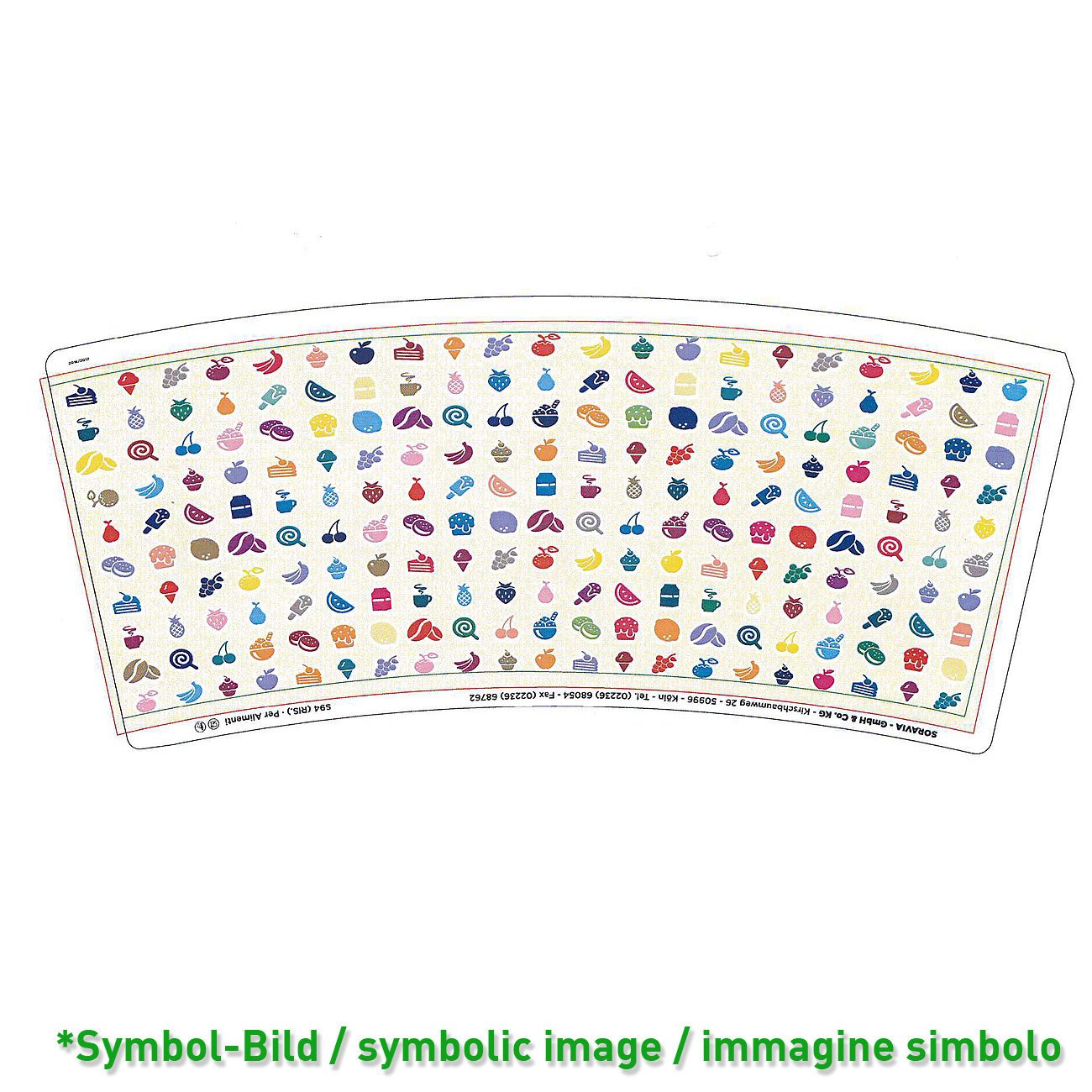 Ice cream cup Typ 750 - box 570 pieces - Ice cup paper