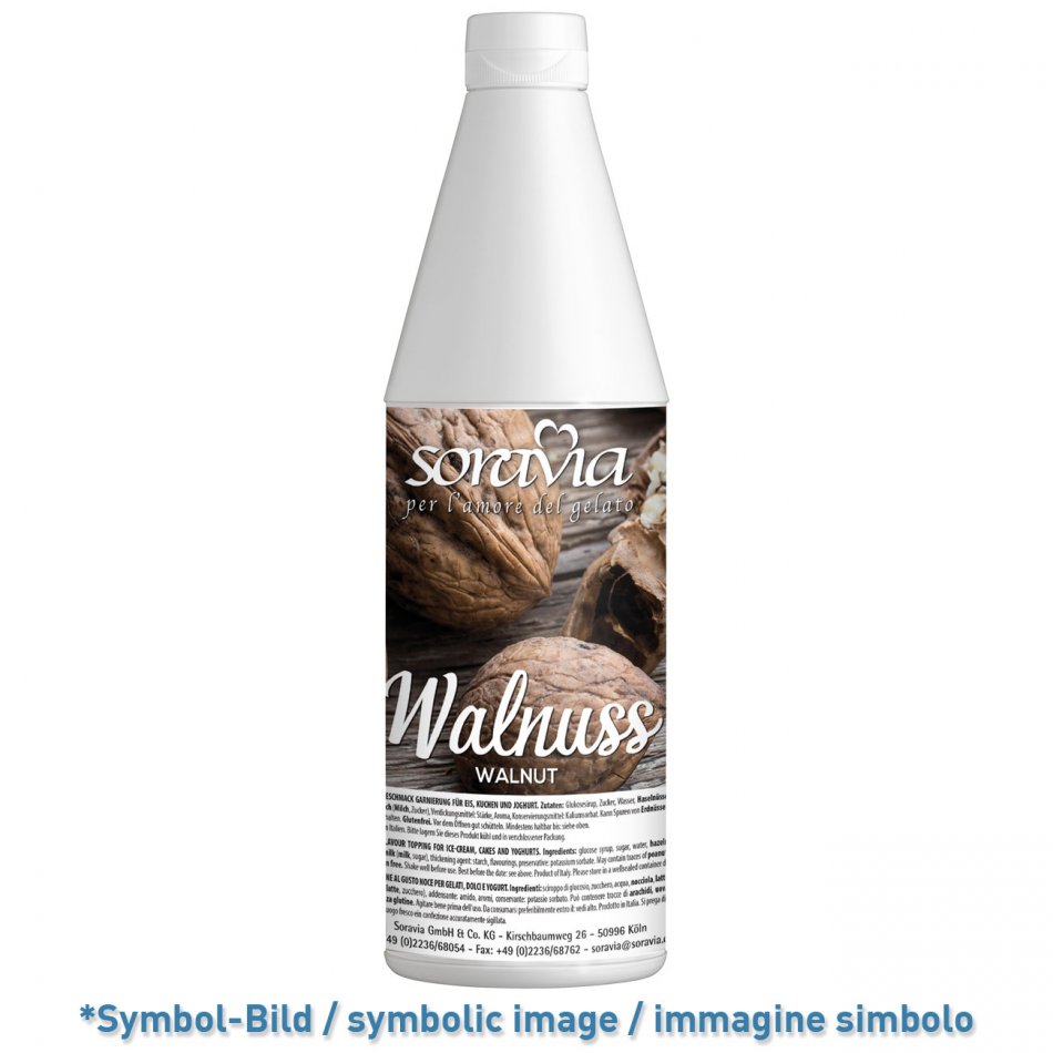 Walnuss / noce - Flasche 1,00 kg - Eisflips Toppings