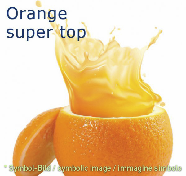 Orange / arancia - Flasche 1 kg - Super Top Marmorierer