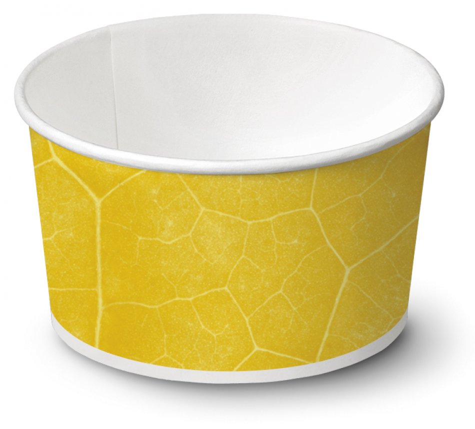 biodegradable Ice cream cup / Typ 130 / 2010 pieces - Ice cup bio paper