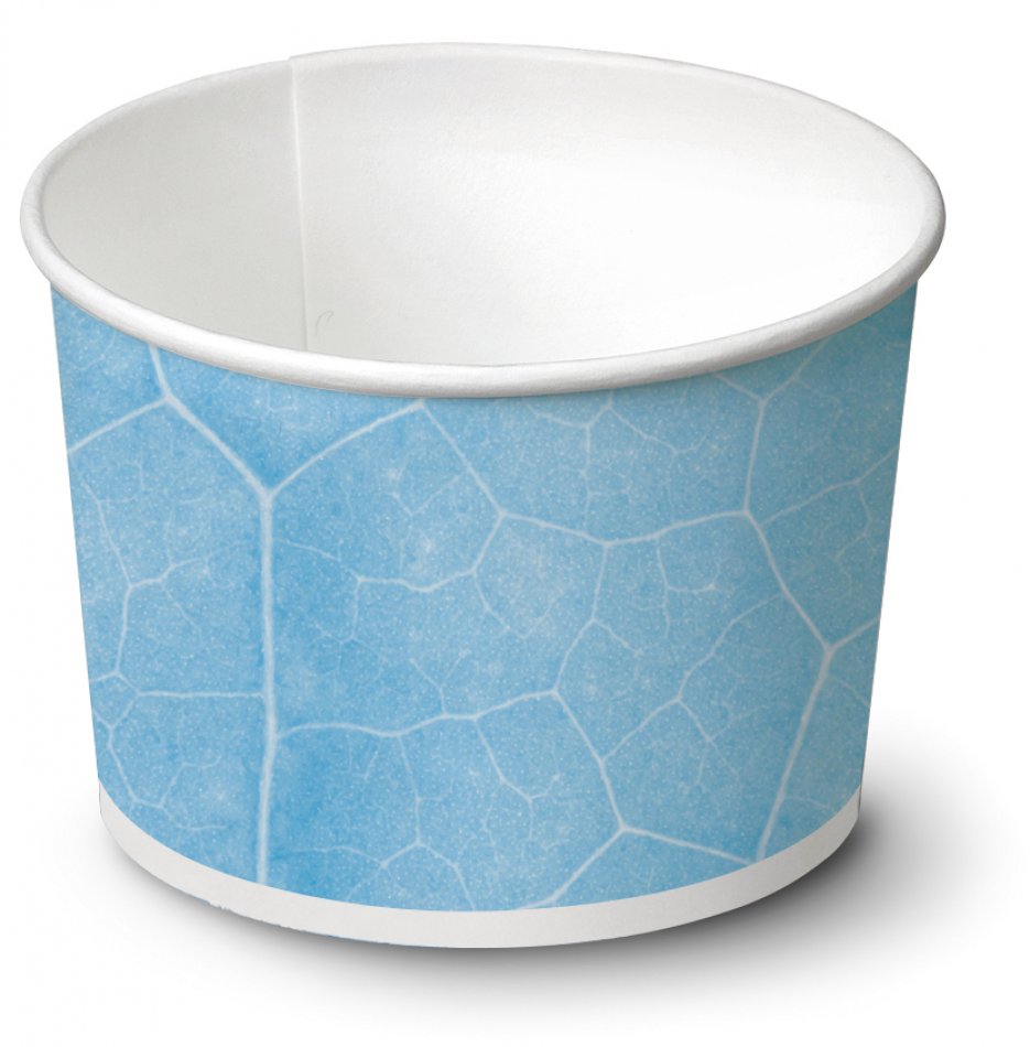 biodegradable Ice cream cup / Typ 250 / 960 pieces - Ice cup biodegradable paper