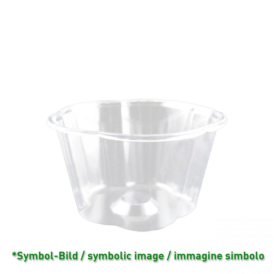 Flower Cup 350 - biodegradable Ice cream cup   / 350ccm / 800 pieces